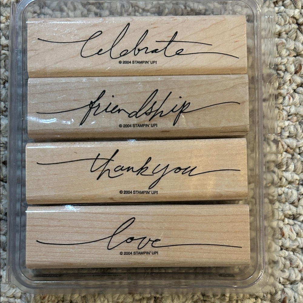 Wonderful Words Stampin Up BRAND new Stamps